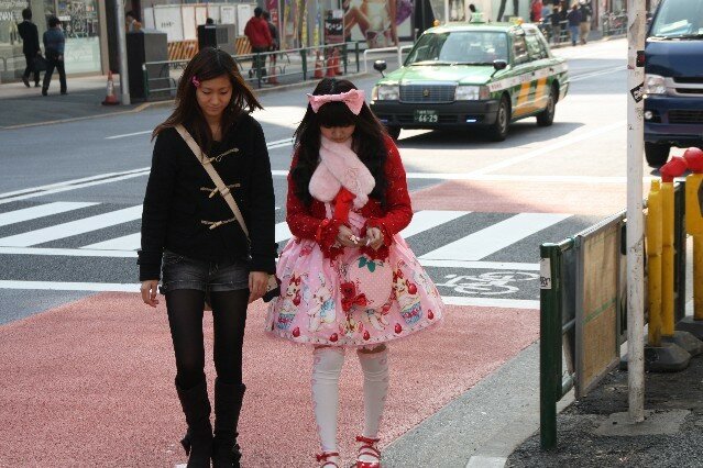 Cosplay costumes in Harajuku Tokyo