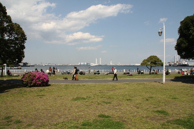 Yamashita Park Yokohama Japan